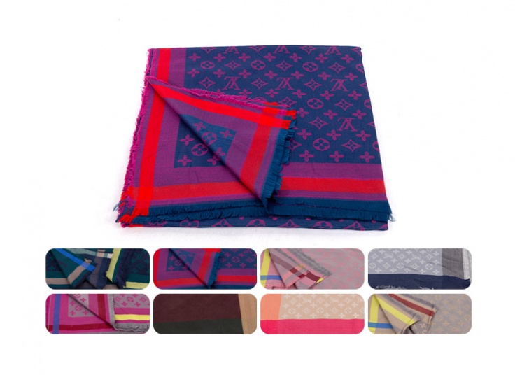 روسری قواره دار طرح LV