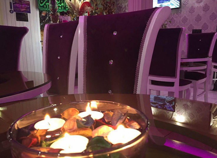 قلیان سفره خانه چرخ و فلک