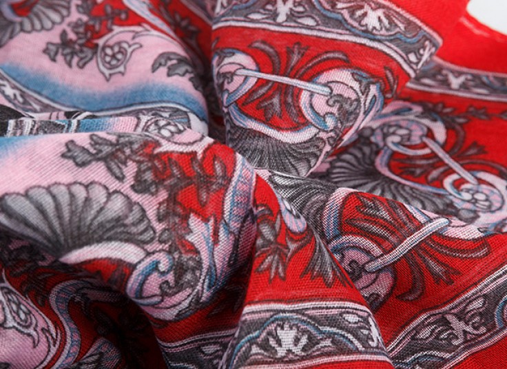 روسری تابستانی طرحدار