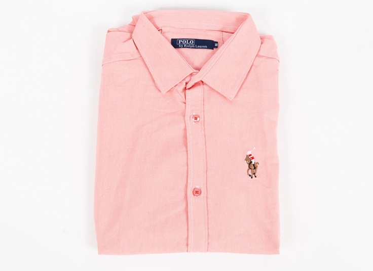 پیراهن آستین بلند مردانه طرح Polo