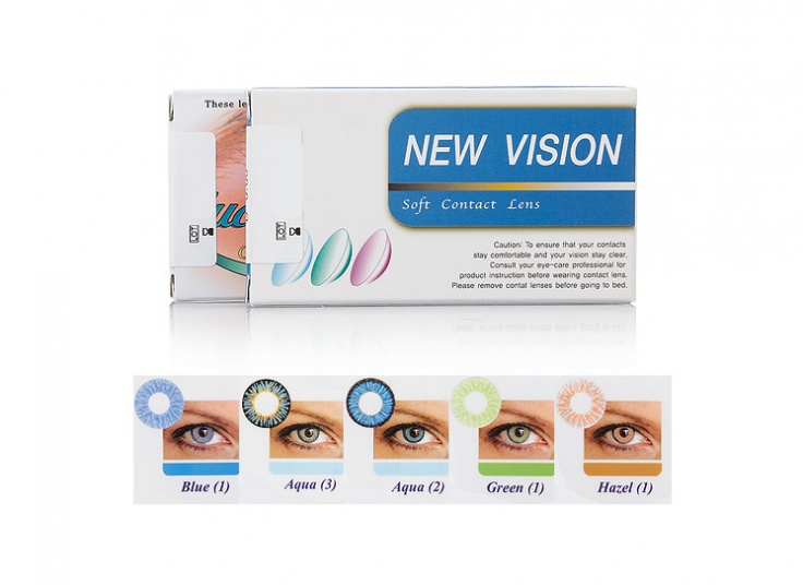 لنز چشم رنگی Lucky Look و New Vision