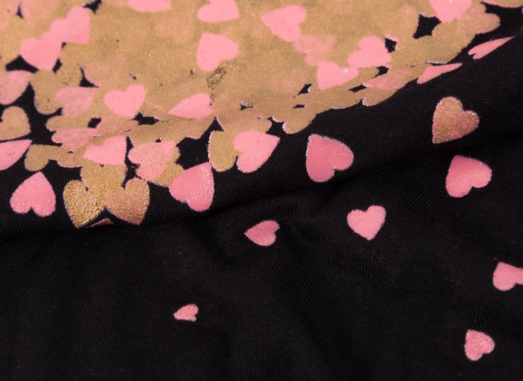 تیشرت زنانه ویسکوز طرح قلب