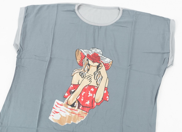 تیشرت زنانه چاپدار