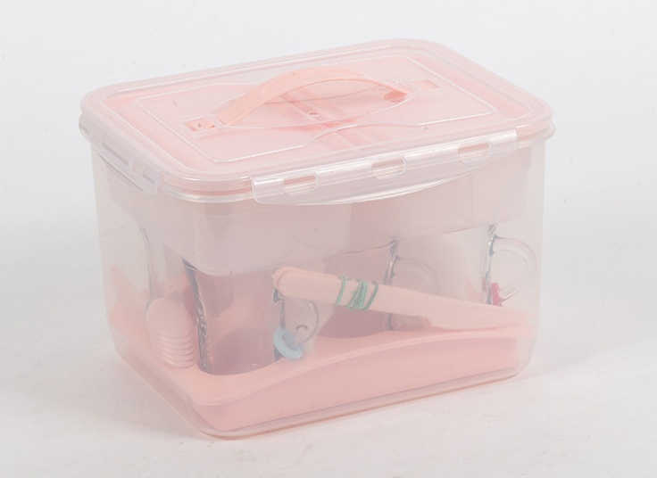 ست صبحانه خوری مسافرتی 6 نفره مدل الگانس تاپکو