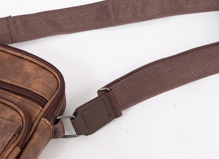 کیف دوشی مردانه طرح LACOSTE