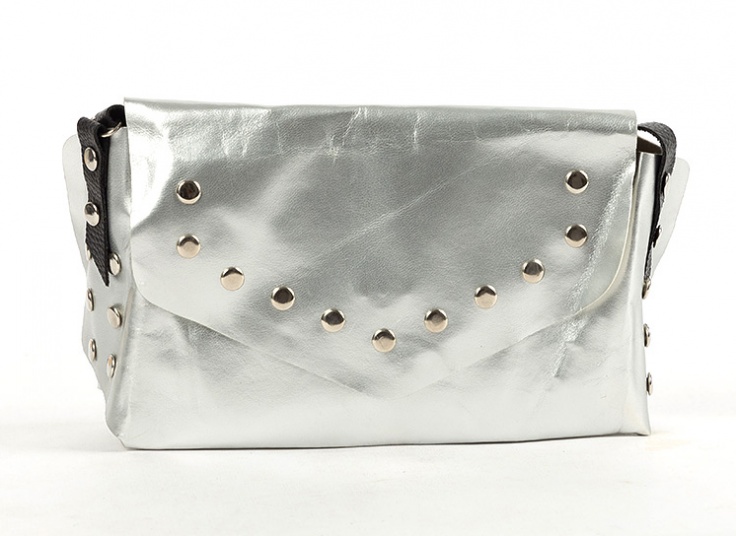 کیف دوشی پرچ دار