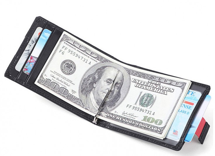 کیف پول مدرن چرم طبیعی