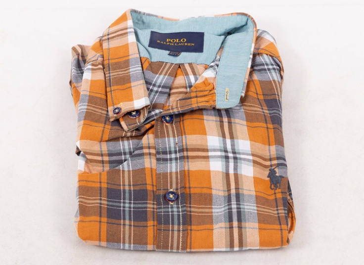 پیراهن چهارخانه طرح POLO