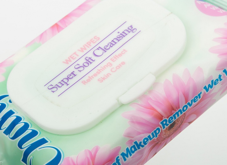 دستمال مرطوب پاک کننده آرایش Chanf