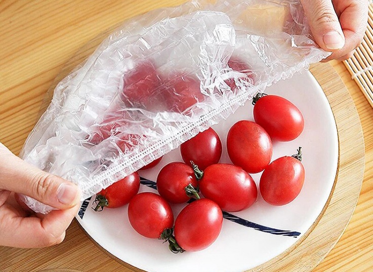 درپوش ظرف یکبار مصرف مدل نایلونی