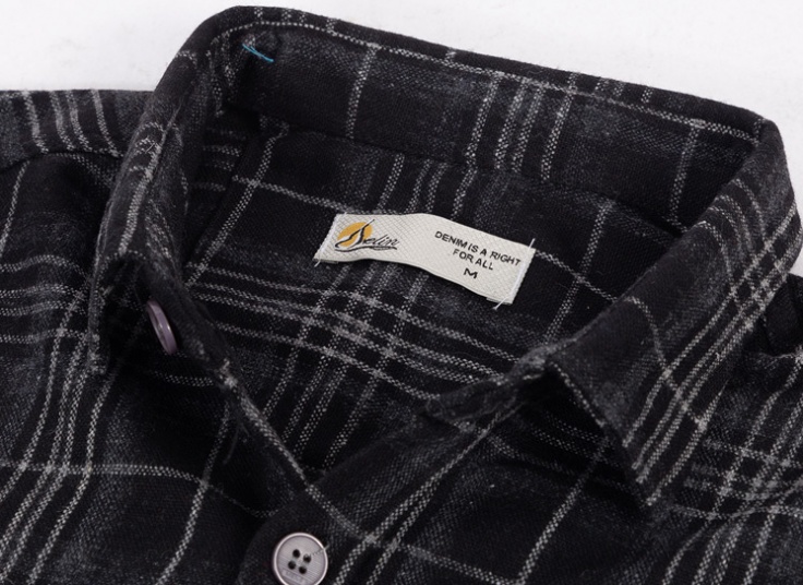 پیراهن پشمی چهارخانه Selin