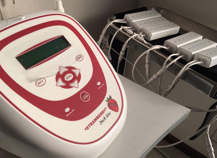 لاغری موضعی با دستگاه استرابری در مطب دکتر نجفی