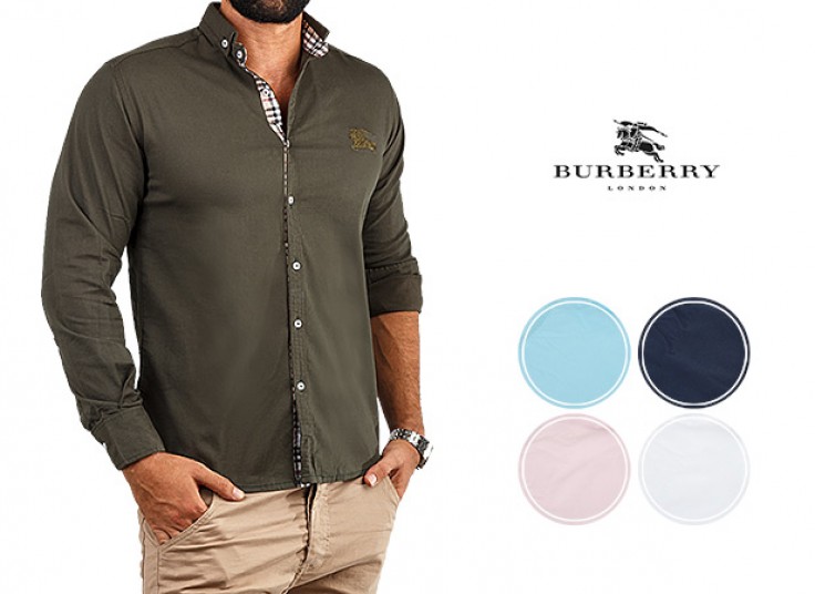 پیراهن مردانه طرح Burberry