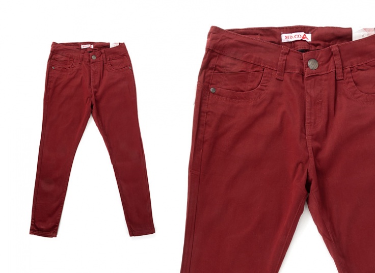 شلوار کتان دخترانه MD.CO