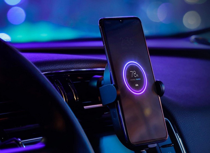 شارژر وایرلس و هولدر هوشمند Xiaomi