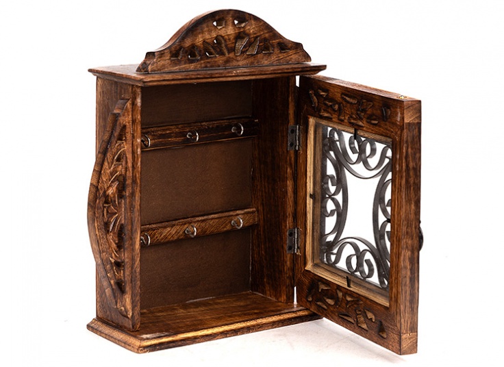 استند جا کلیدی چوبی