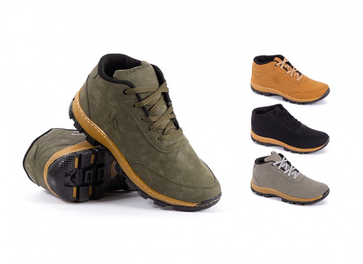 نیم بوت بندی مردانه طرح CK