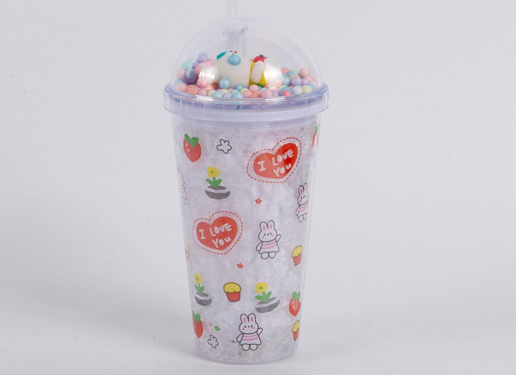 لیوان اسموتی چراغدار فانتزی