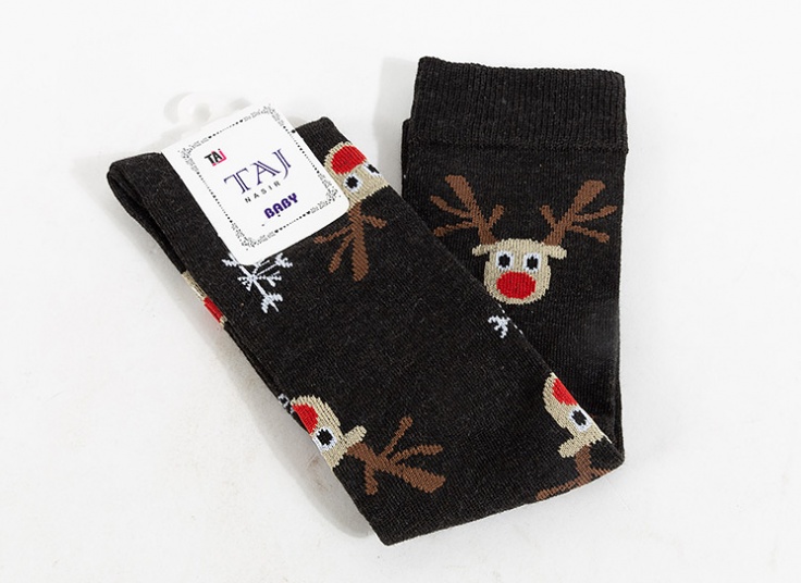 جوراب دخترانه طرح گوزن TAJ