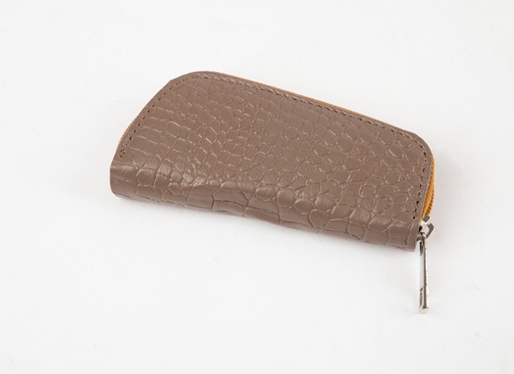 جا کلیدی چرمی زیپ دار