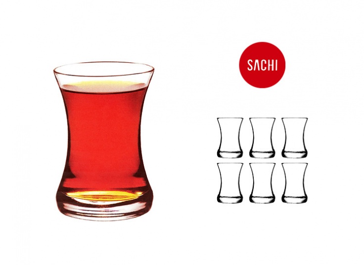 ست استکان کمر باریک Lima