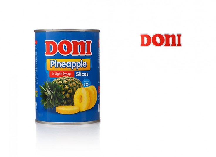 کمپوت آناناس حلقه ای DONI