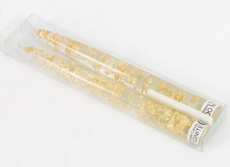 پک 2 عددی شمع کریستالی نسوز