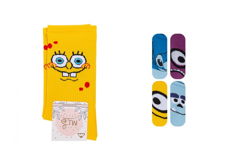 جوراب اسپرت ساق بلند طرح LMD