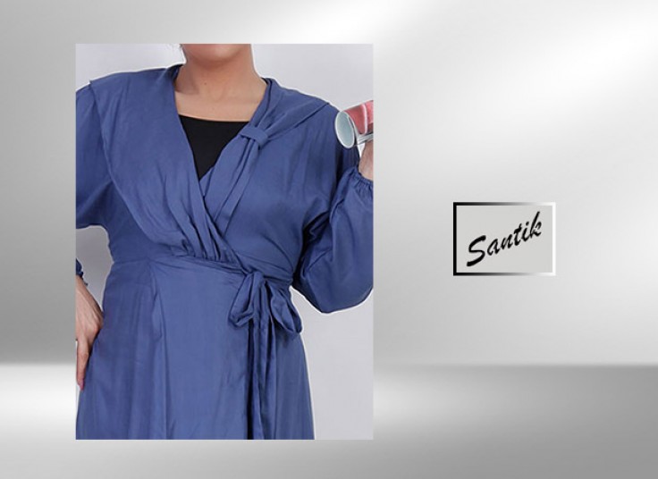 مانتو یقه پاپیونی  SANTIK