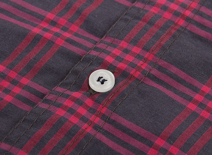 پیراهن چهارخانه مردانه طرح POLO