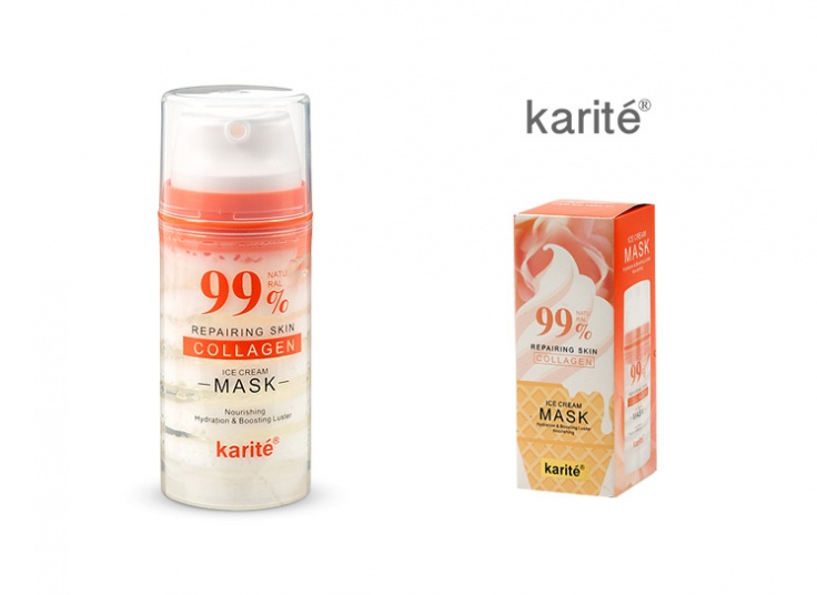 ماسک بستنی کلاژن karite