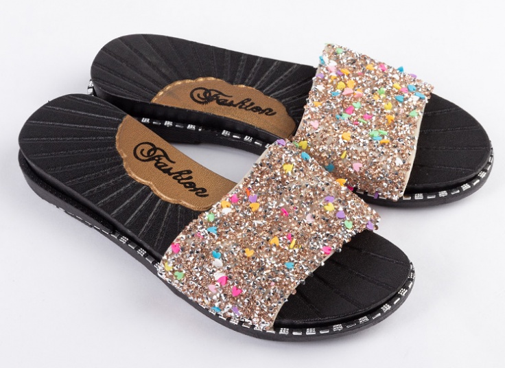 صندل زنانه نگین دار Fashion