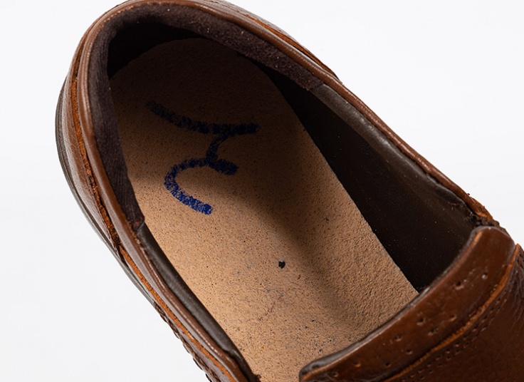 کفش چرم مردانه طرح ecco