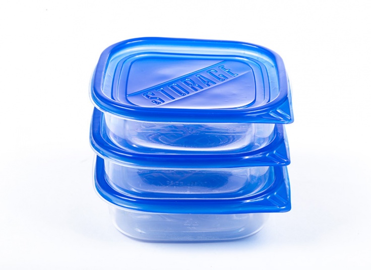 پک 3 عددی طروف فریزری