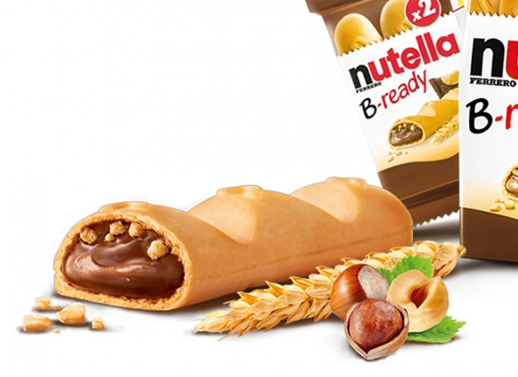 بیسکویت شکلات 2 عددی NUTELLA B-READY