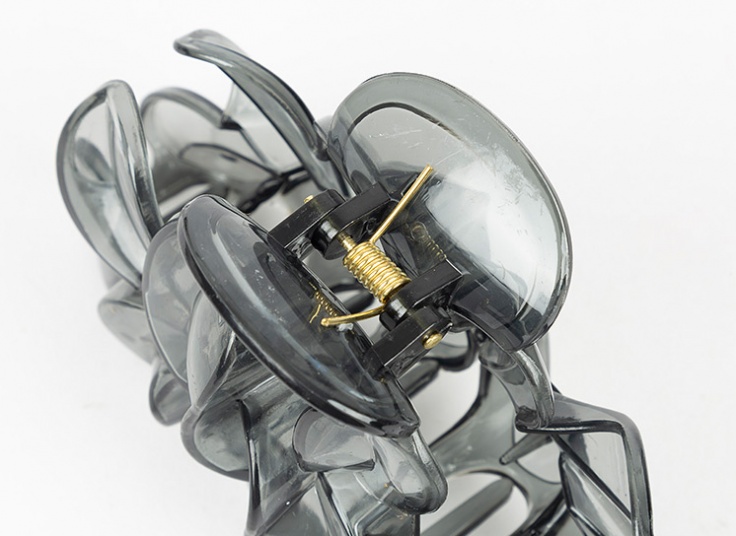 کلیپس مو شیشه‌ای طرح برگ