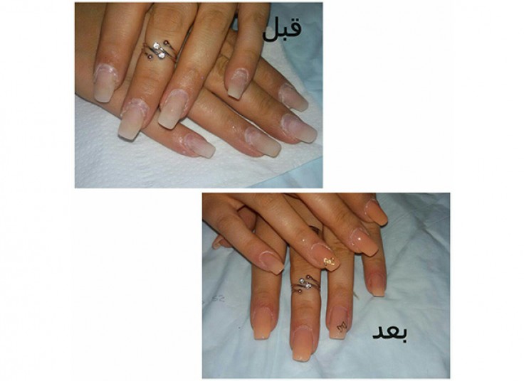 خدمات ناخن سالن زیبایی ارغوان