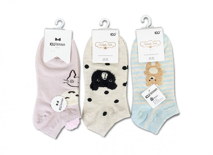 جوراب دخترانه عروسکی BAINA