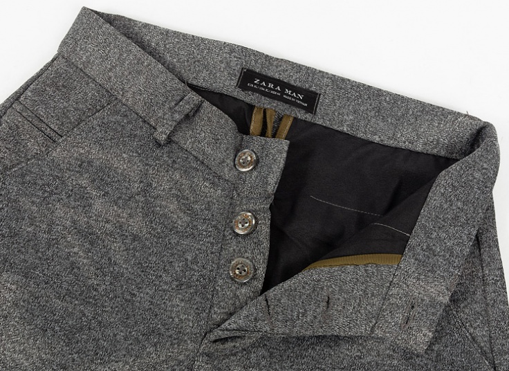 شلوار پارچه ای مردانه ZARA