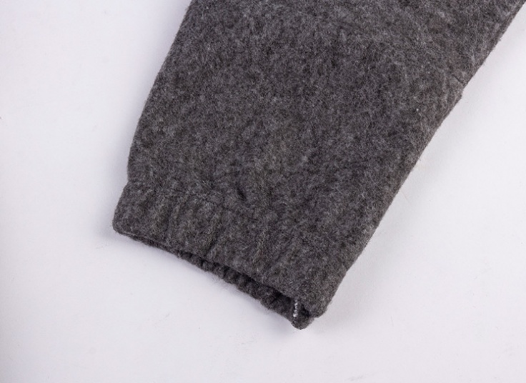 مانتو پشمی کلاهدار Maygol