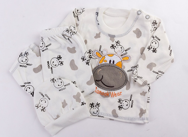 ست سه تکه نوزادی baby papion