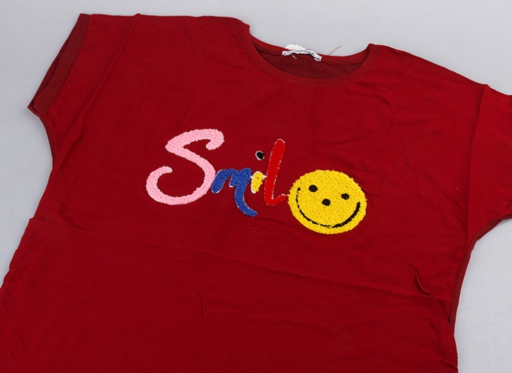 تیشرت طرح برجسته زنانه Madook