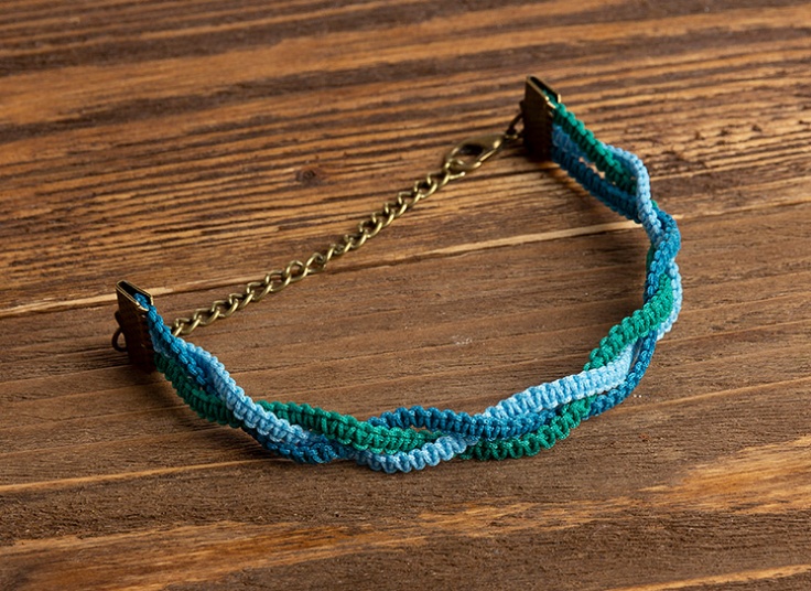 دستبند و پابند بافت Colorful