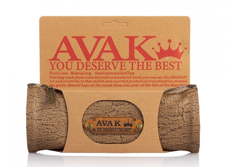 جامدادی طرح کنده درخت AVAK