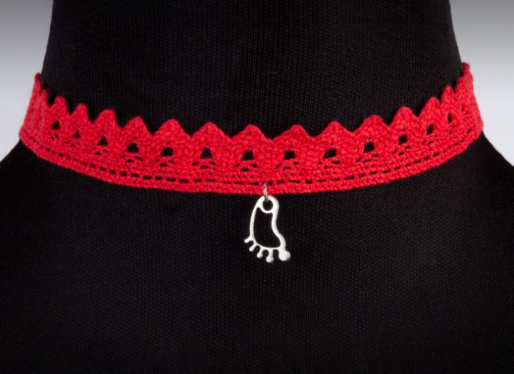 گردنبند چوکر Guipure