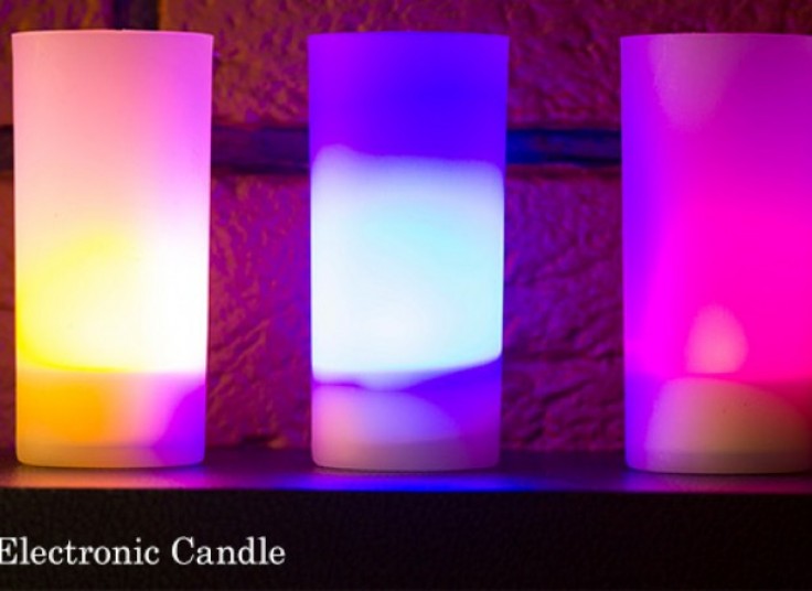 شمع های الکترونیکی با رنگ شعله های متنوع