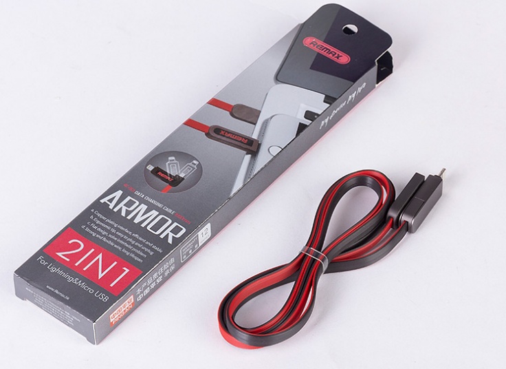 کابل دو سر REMAX مدل RC067t Armor