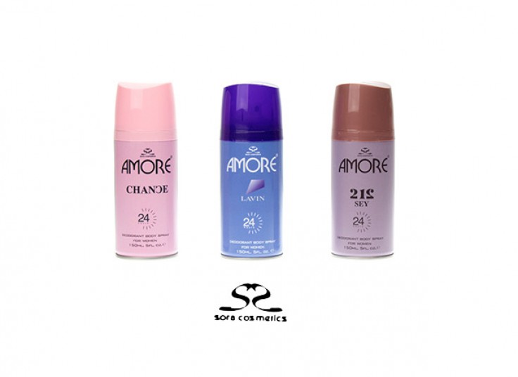 اسپری بدن AMORE