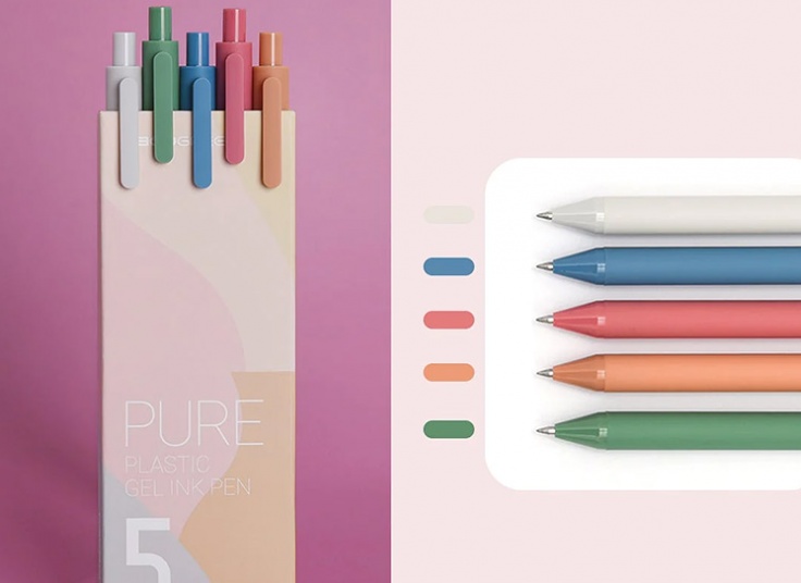 روان نویس 5 رنگ شیائومی Kaco