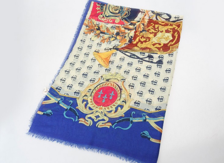 روسری قواره دار طرح Roberto Cavalli